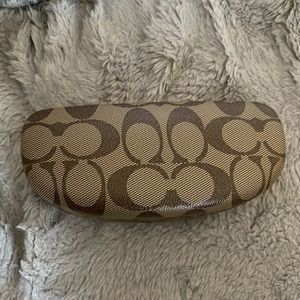 Coach glasses case